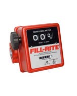 Fill-Rite 807C 0.75 inch mechanical fuel transfer flow meter for diesel gasoline and more. Measures in U.S. gallons.