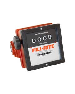 Fill-Rite 901CL 1 inch mechanical fuel transfer flow meter for diesel gasoline and more. Measures in liters.