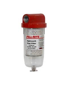 Fill-Rite F1810HC1 10 micron Hydrosorb® fuel transfer filter for diesel gasoline and more up to 18 GPM.