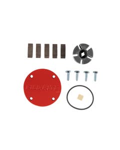 Fill-Rite KIT120RGG replacement rotor vanes and cover kit for Fill-Rite G Series fuel transfer pumps. Flat lay view.