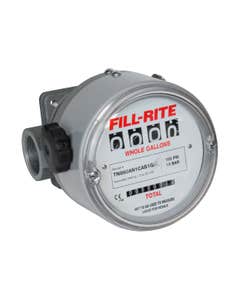Fill-Rite TN860AN1CAB1GAC-RL 1.5 inch NPT 150 PSI meter for diesel biodiesel & more at 6-60 GPM. Right to Left Flow.