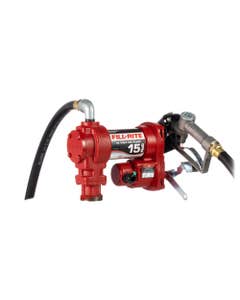 12V DC 15 GPM Fuel Transfer Pump with Nozzle