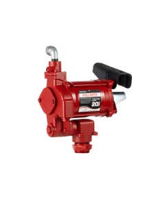 115V AC 20 GPM Fuel Transfer Pump with Nozzle