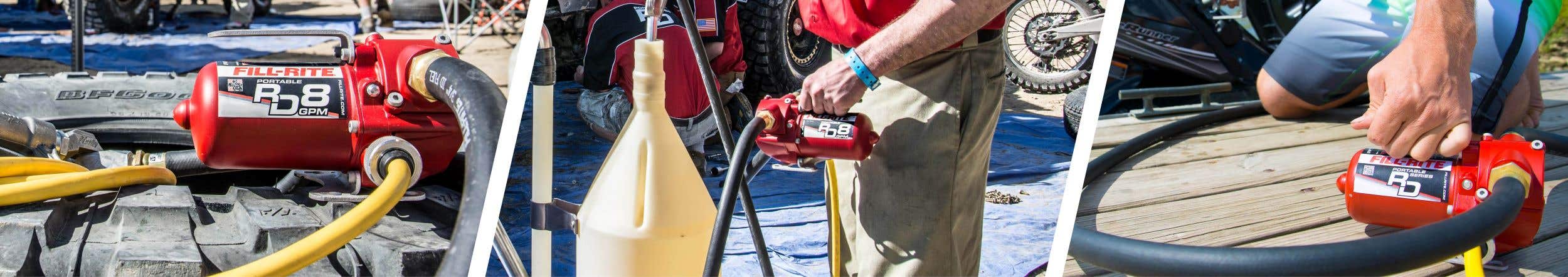 RD8 Portable Fuel Transfer Pumps RD8 Portable Fuel Transfer Pumps
