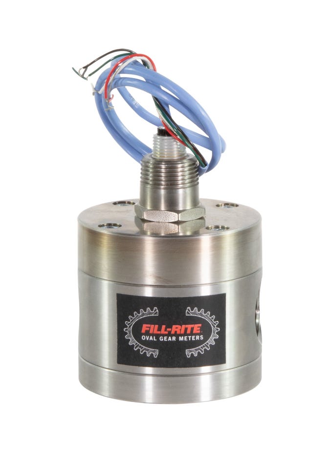 Image of 3/8" Diameter TM Series Oval Gear Precision Meter