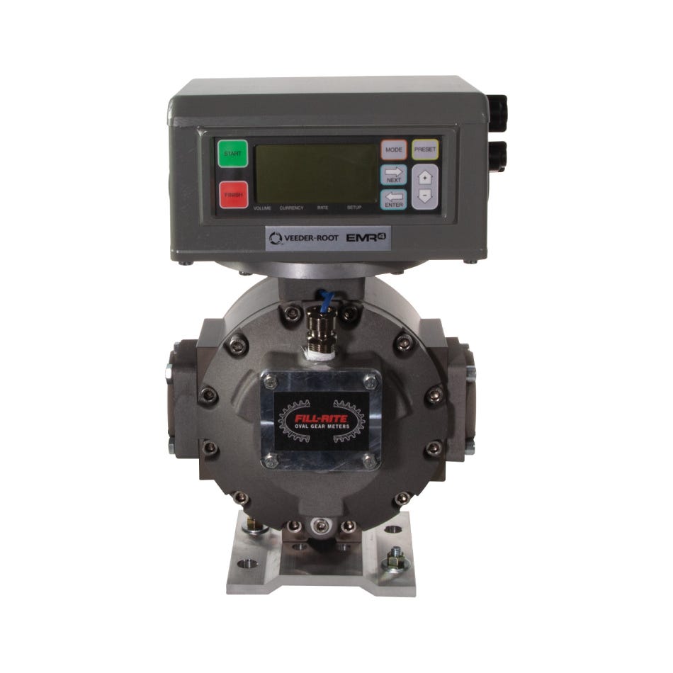 Image of a TS Series Oval Gear Meter with Digital Display